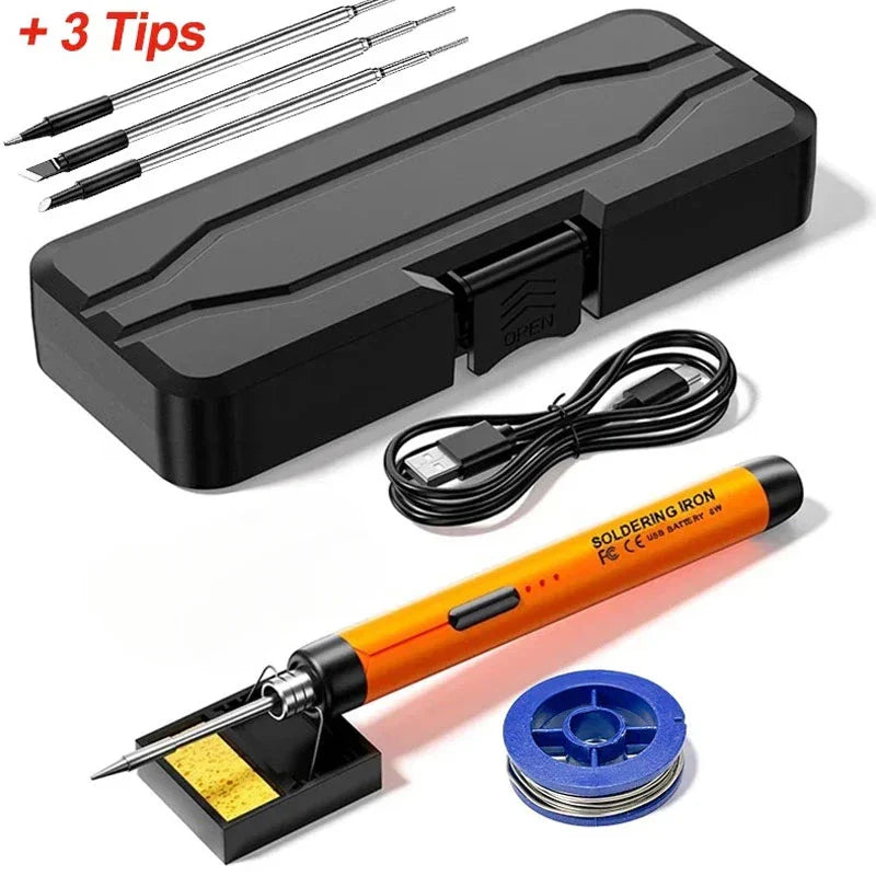 Portable USB Soldering DIY Iron Kit - Image 6