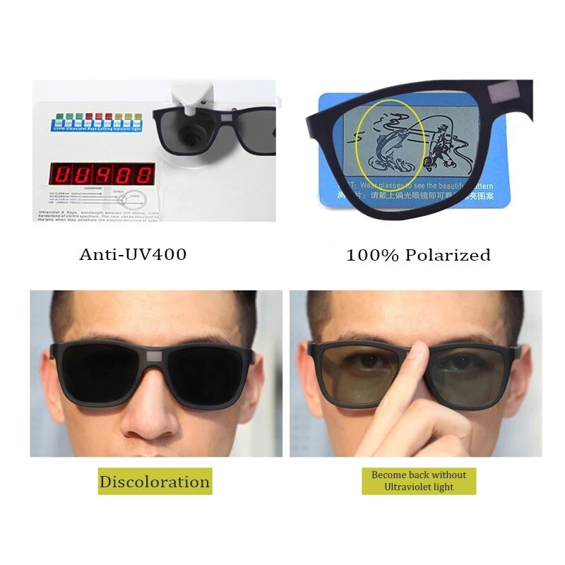 Quick Color Change Driving Sunglasses - Image 1