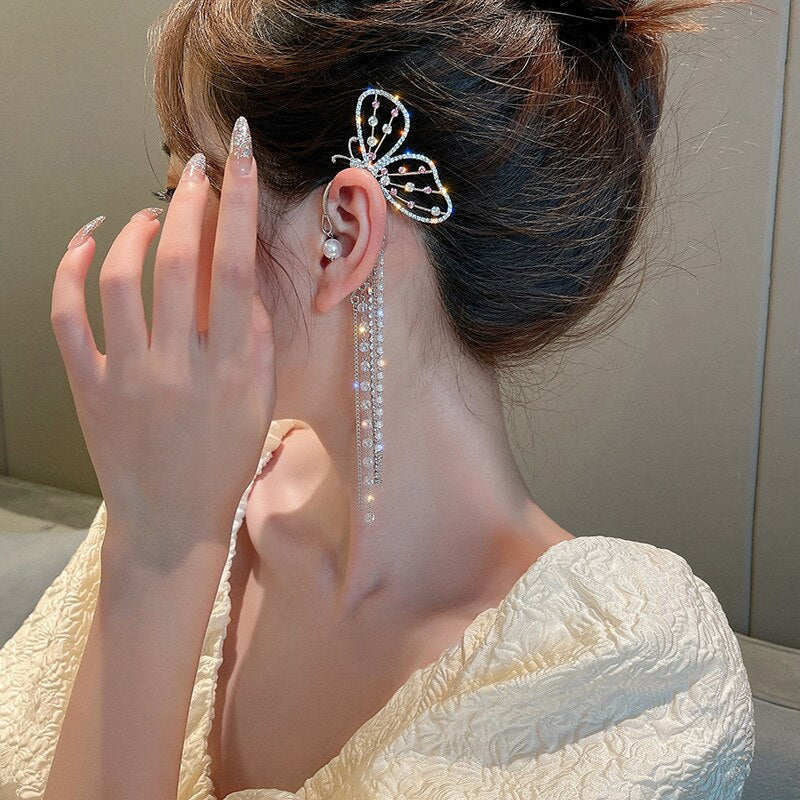 Radiance of Nature Butterfly Earrings - Image 8