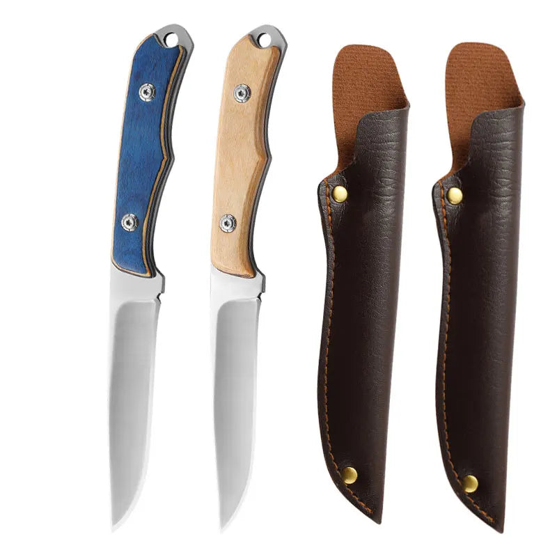 Stainless Steel Durable Wood Handle Knife - Image 7
