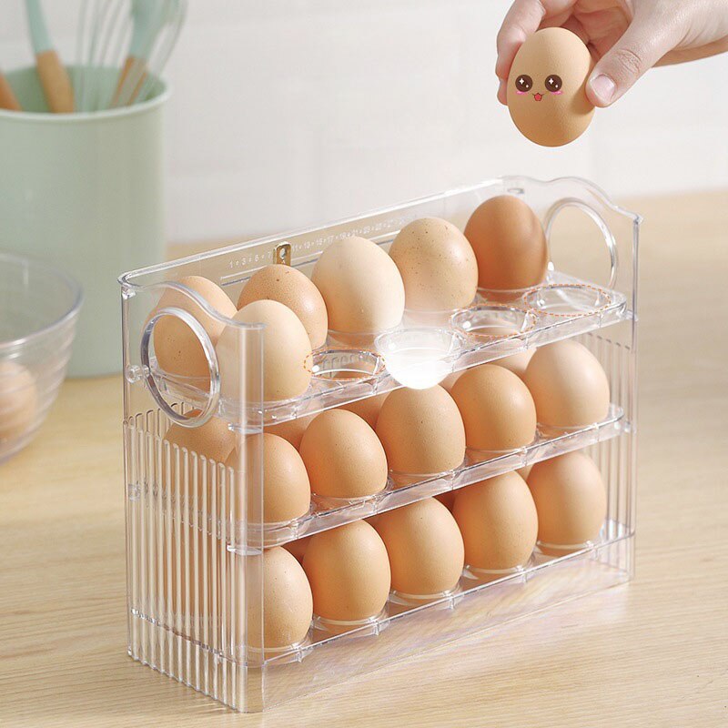 Automatic Flip Egg Storage Rack - Image 4
