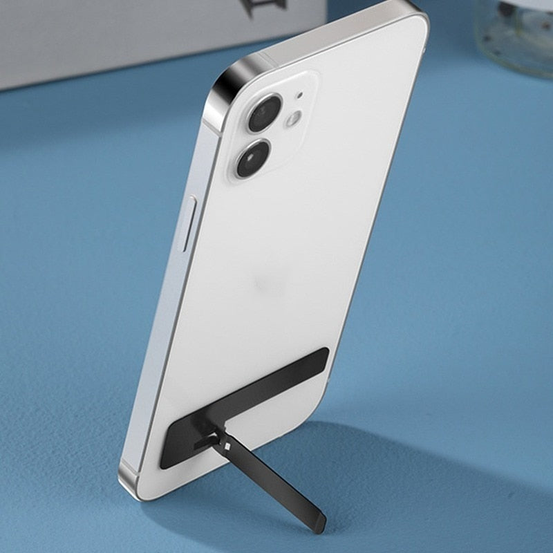 Invisible Metal Sticky Phone Holder Bracket - Image 1