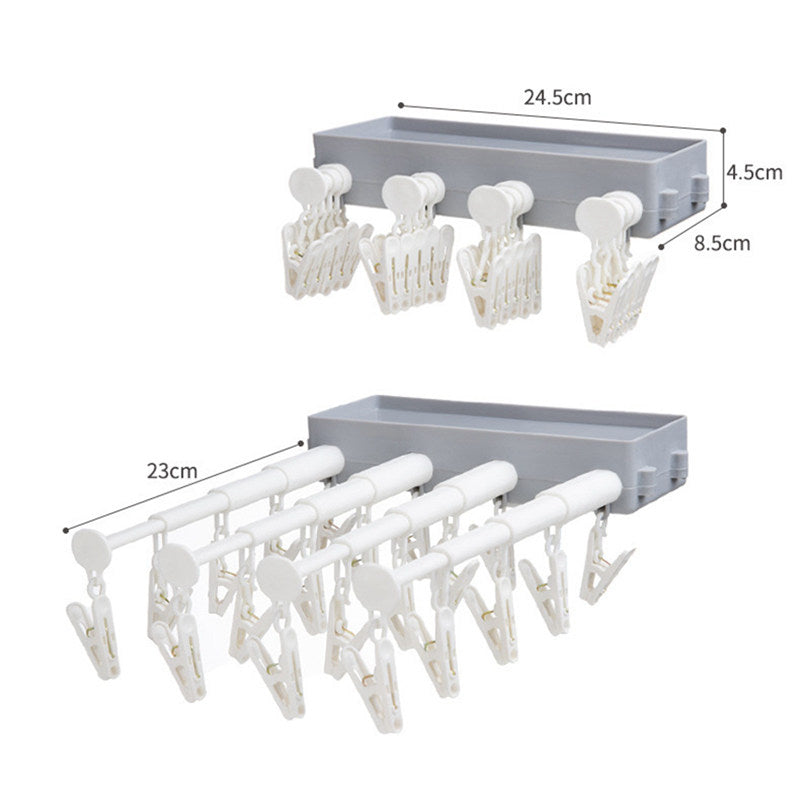 Wall-Mounted Retractable Drying Rack - Image 8
