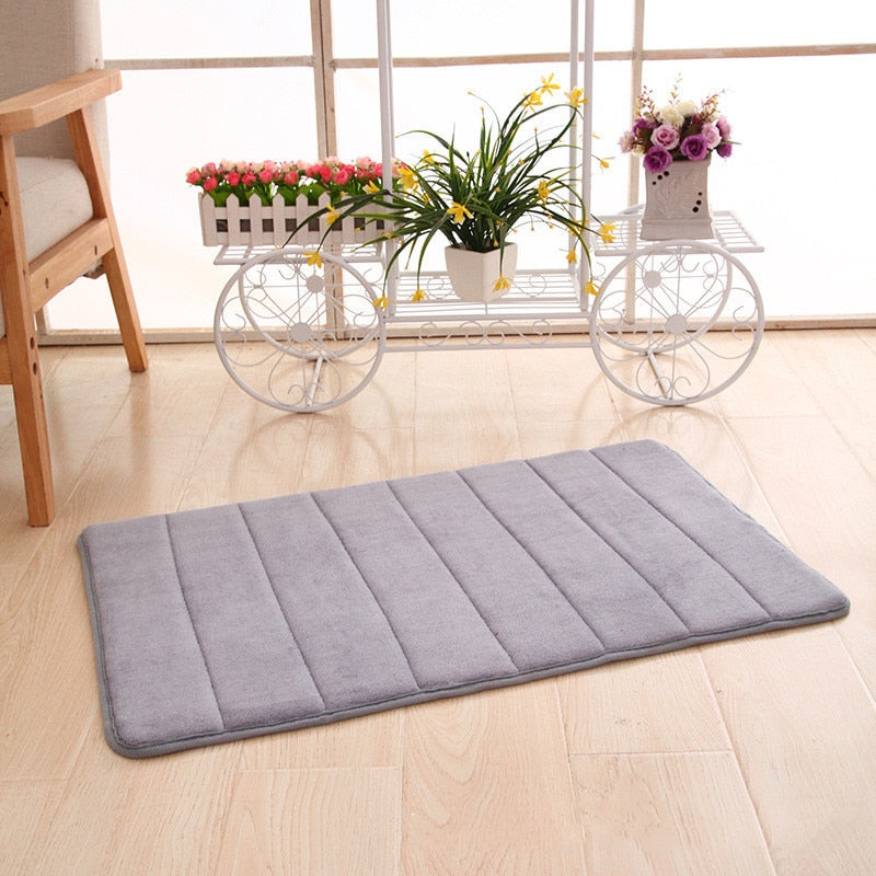 Memory Foam Water Absorbent Bathroom Mat - Image 3