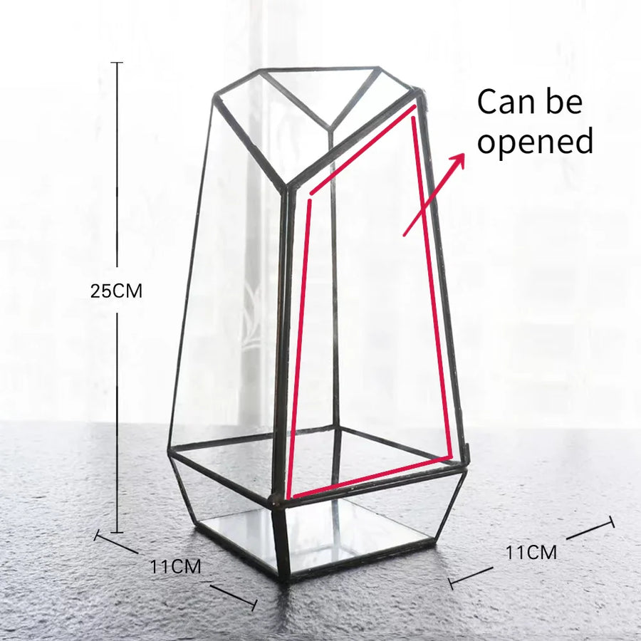 Modern Geometric Nature-Inspired Botanical Terrarium - Image 7