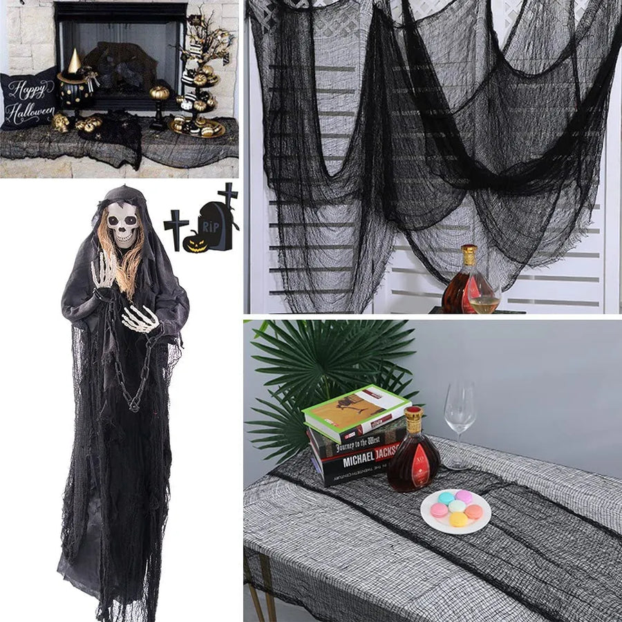 Nightmare Spooky Web Halloween Decoration - Image 3