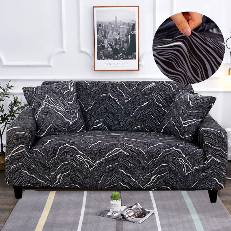 Modern Non-slip Colorful Elastic Sofa Cover - Image 8