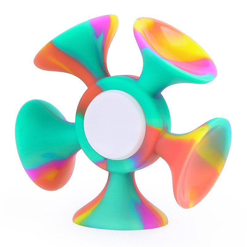 Anti-stress Silicone Colorful Hand Spinner - Image 11