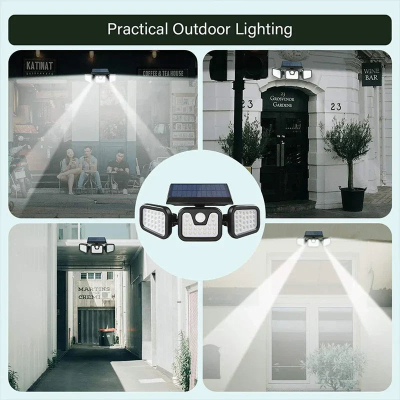 Power Save Motion Activated Outdoor Solar Lamp - Image 6
