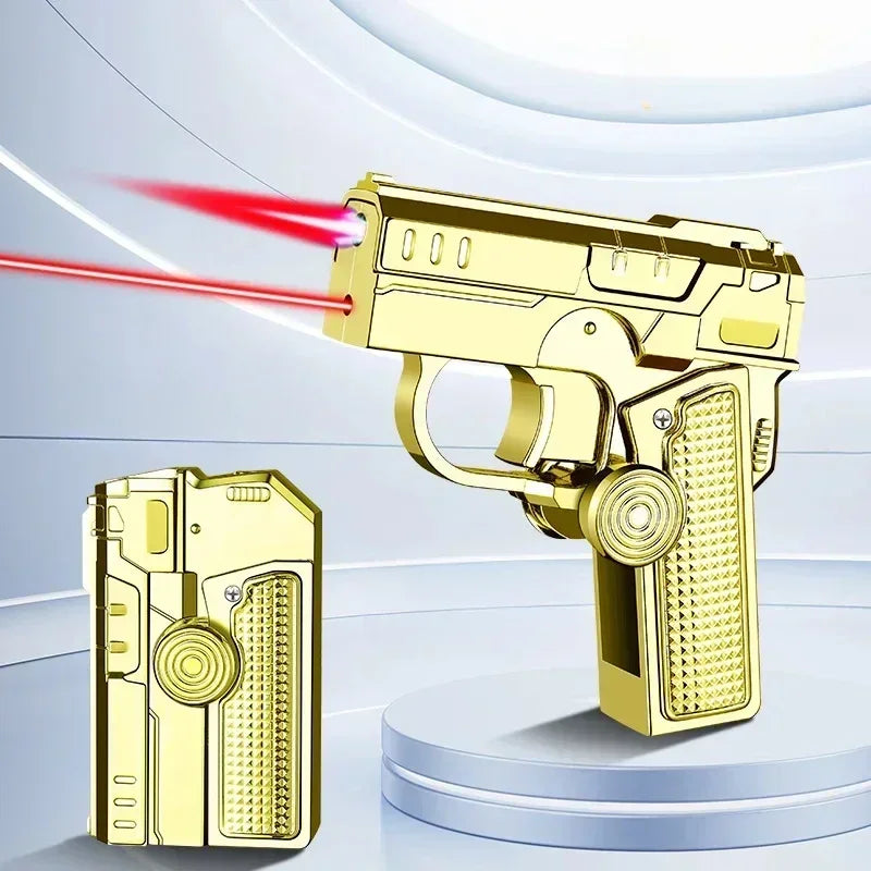 Foldable Dual-Form Gun-Shaped Windproof Lighter - Image 7
