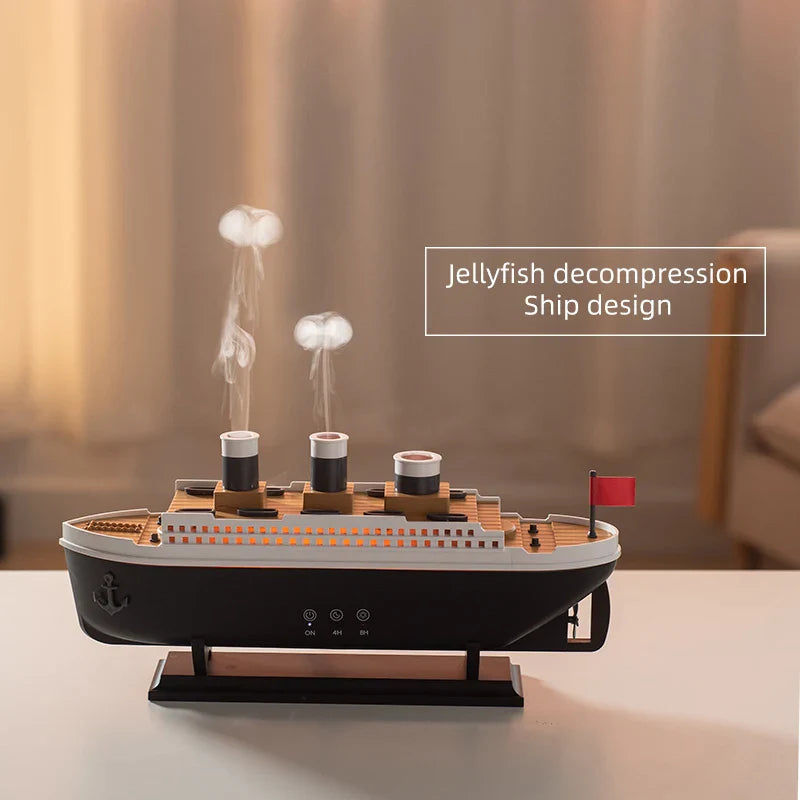 Luxury Ocean Liner Electric Aromatherapy Air Humidifier - Image 2