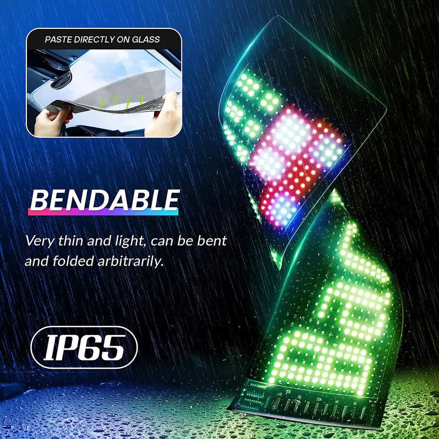 LED Customizable Fun Ride Bluetooth Car Sign - Image 1