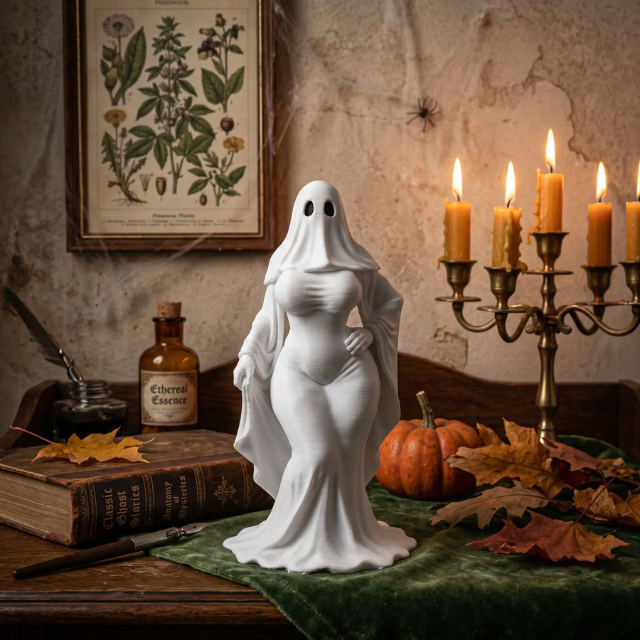 Boo Belle Gothic Ghost Girl Figurine Ornament