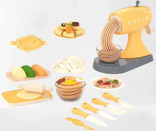 Mini Chef Master Moulding Kitchen Toy Set - Image 4