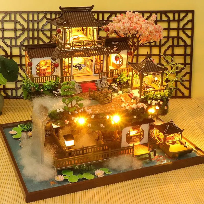 DIY Wooden Chinese Ancient Casa Miniature Building Kit - Image 3