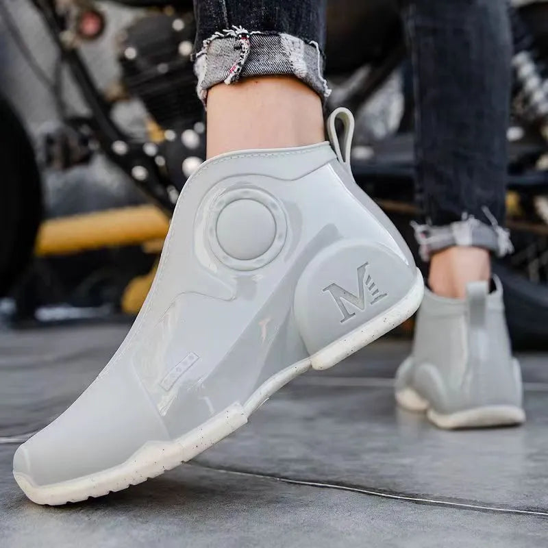 Cyberpunk Anti-Slip Rubber Rain Boots - Image 5