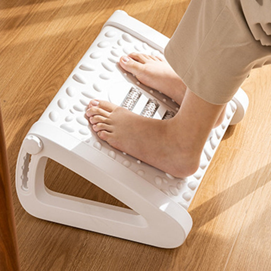 Ergonomic Home Office Foot Rest Massager - Image 0
