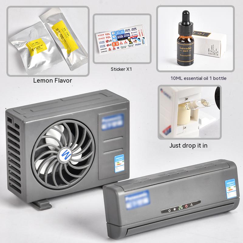 Mini Solar AC Car Aromatherapy Decor - Image 12