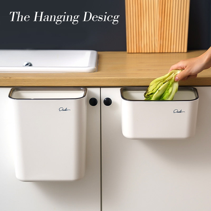 Kitchen Hangable Clean Corner Trash Can - Image 2