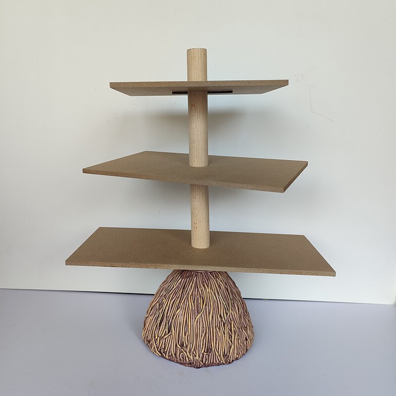 3-Tiered Witch Broom Shape Stand - Image 1