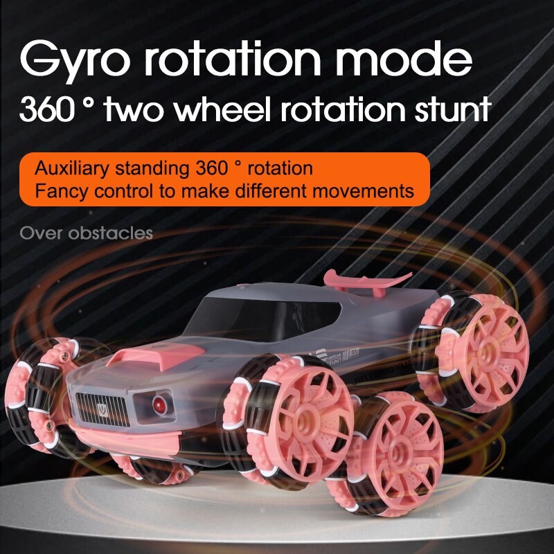 Six-Wheel Electric RC Stunt Toy Car - Image 6