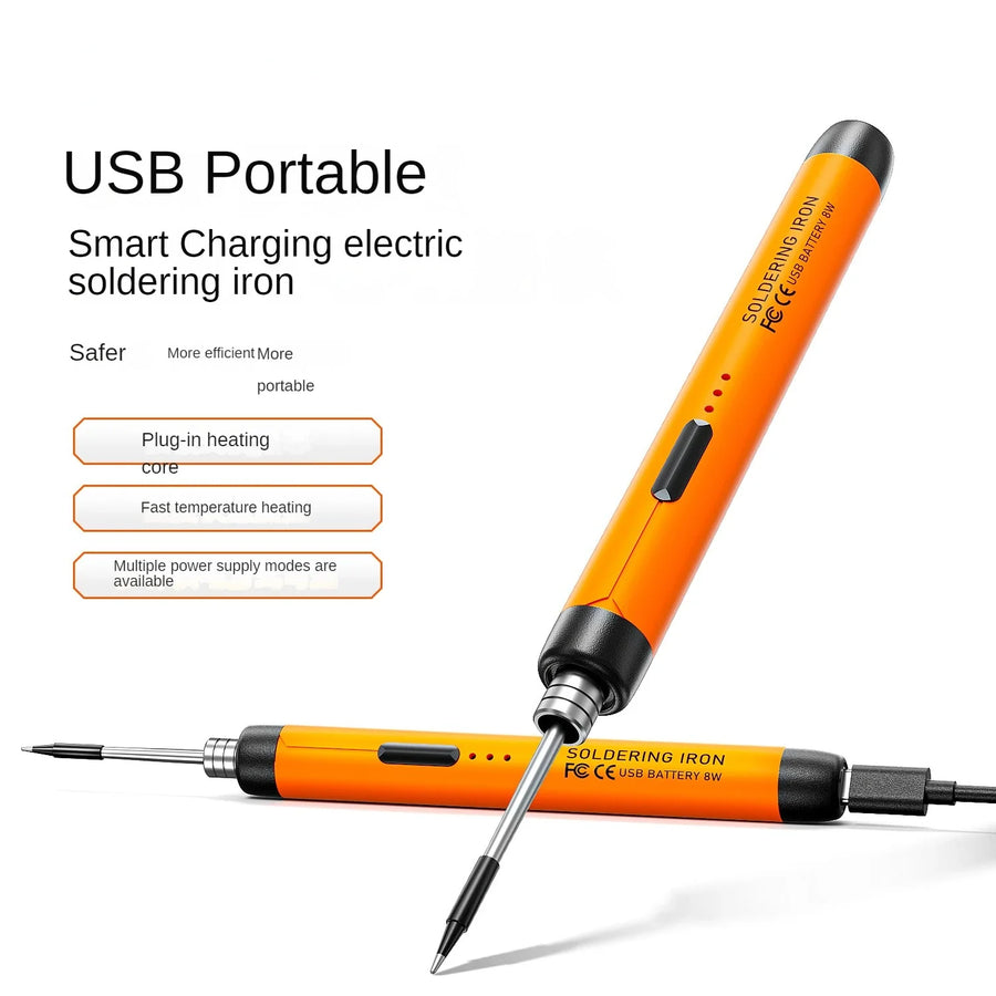 Portable USB Soldering DIY Iron Kit - Image 1
