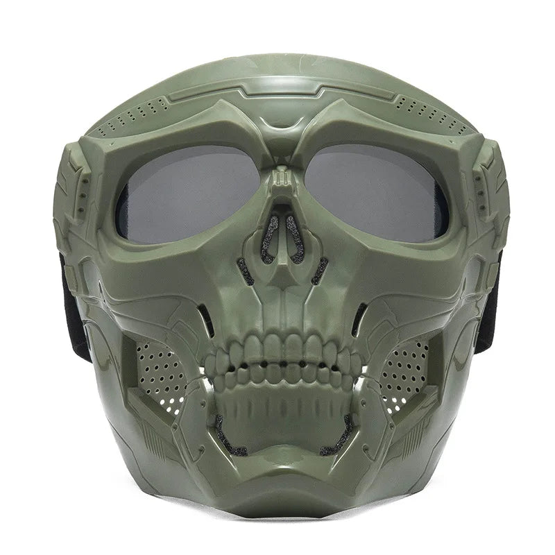 Skull Horror Off-Road Motorcycle Mask - Image 5