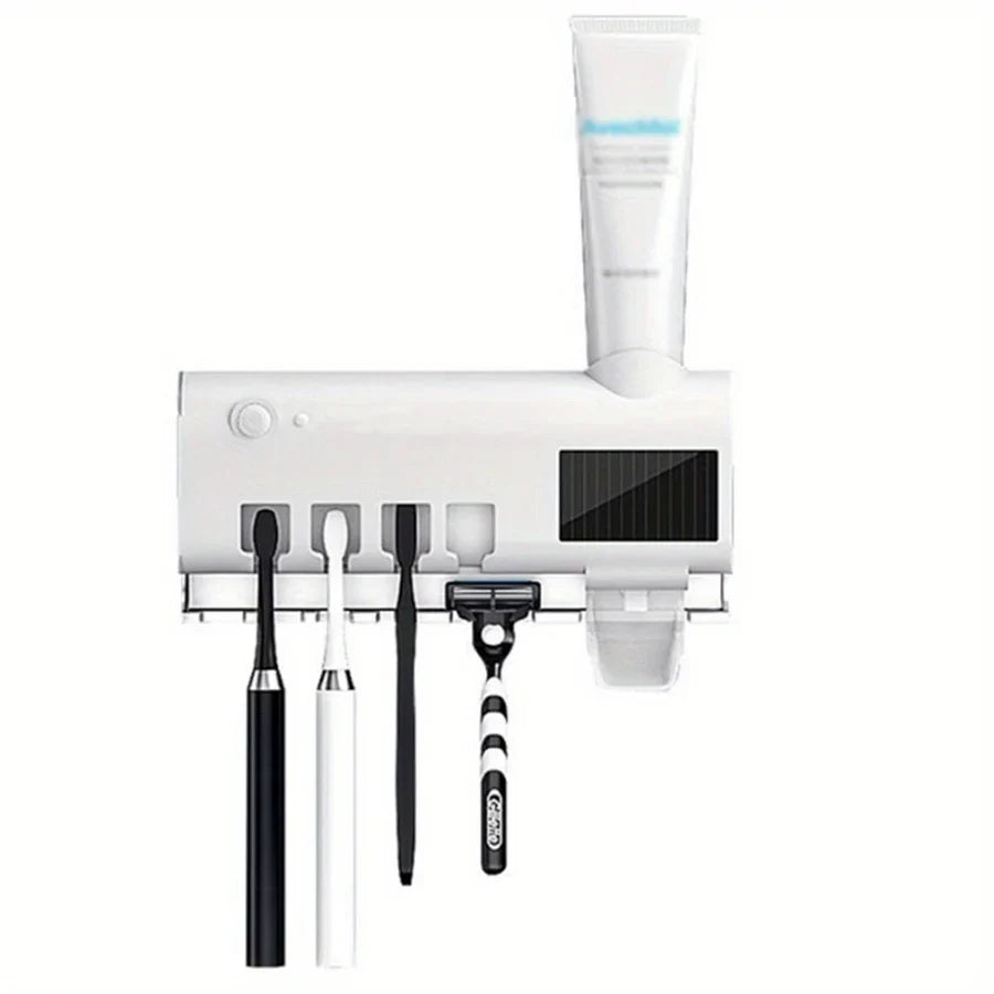 Automatic Toothpaste Dispenser Bathroom Organizer Rack - Image 7
