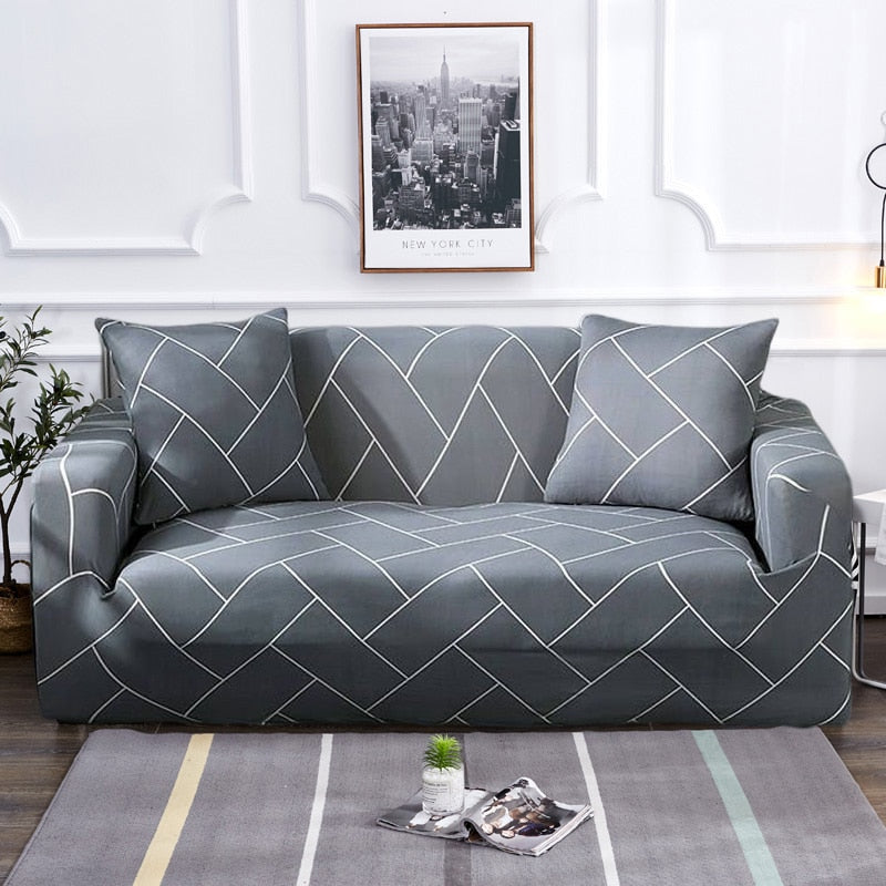 Modern Non-slip Colorful Elastic Sofa Cover - Image 24