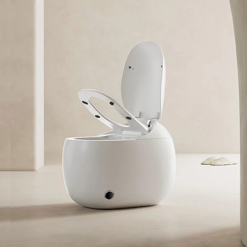 Ultra Sleek Smart Heated Seat Egg-Shaped Hygiene Toilet - Image 7