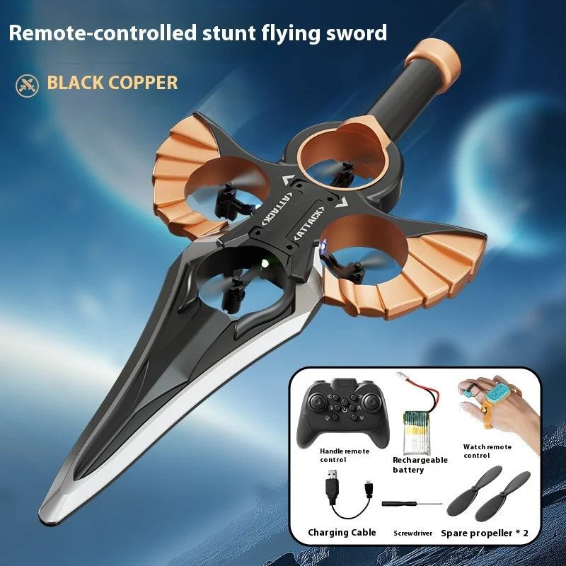 Flying Battle Sword Remote Control Drone Toy - Image 3