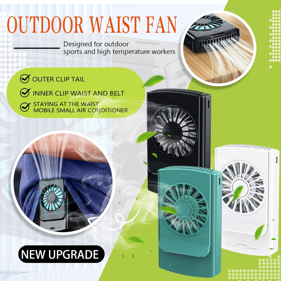 Cool Summer Bladeless Waist Fan - Image 4