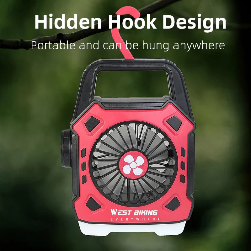 Multifunctional Adventure Cooling Fan Light - Image 3