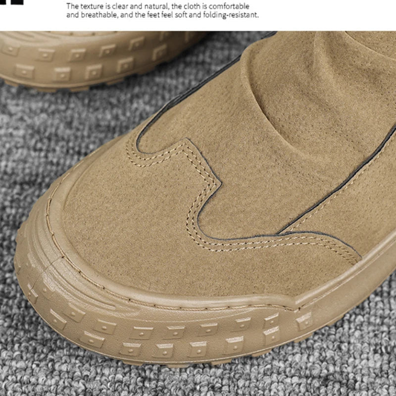 Motorcycle Weather-Resistant Slip-On Boots - Image 3