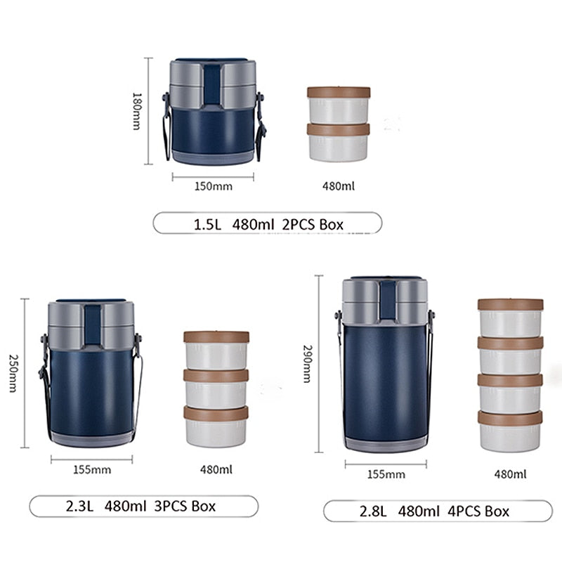 Meal Keeper Stainless Steel Lunch Box - Image 4