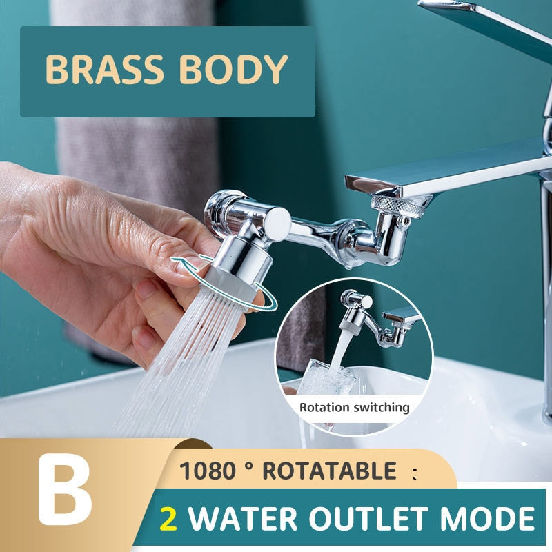 Full Rotating Universal Faucet Tap Extender - Image 4