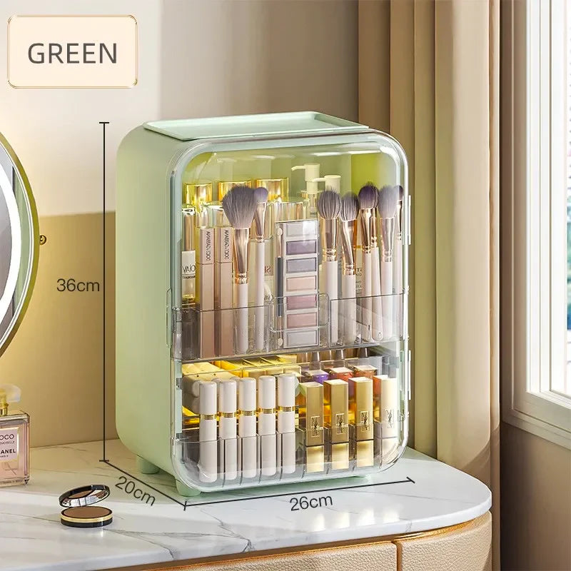 Anti-Dust Large LED Cosmetic Storage Box - Image 8