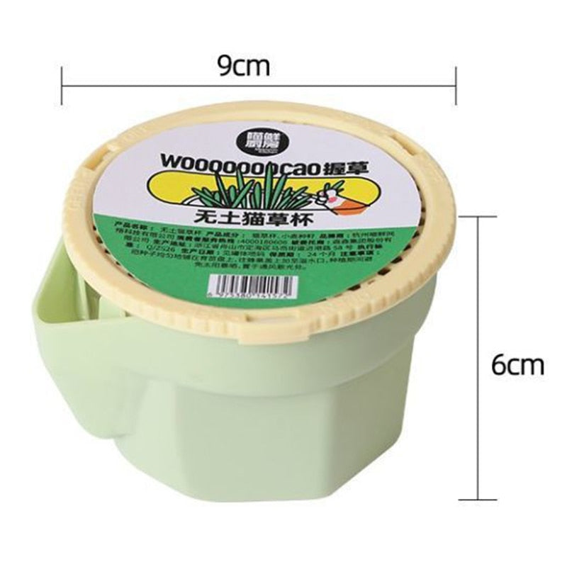 Cat Snack Mint Planting Pot - Image 5