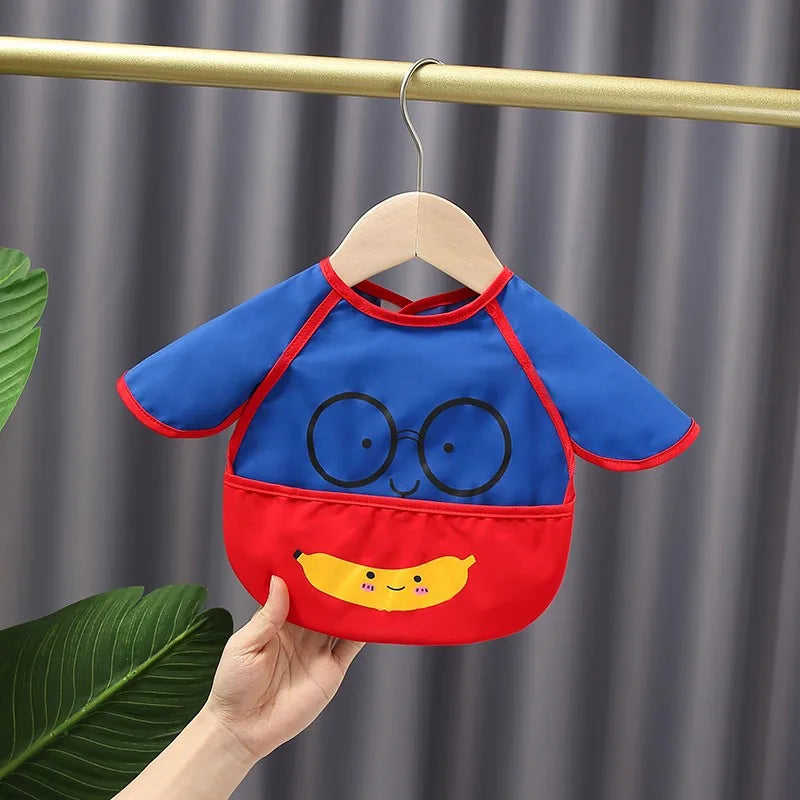 Waterproof Cartoon Baby Easy-to-Clean Bibs - Image 13