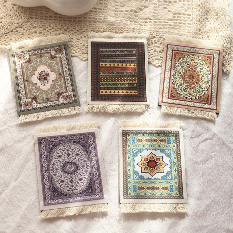 Mini Turkish Carpet Mug Coaster - Image 2