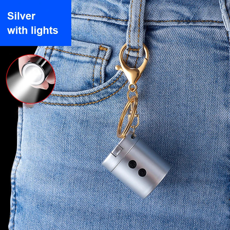 Creative Barrel Rechargeable Flashlight Lighter - Image 8