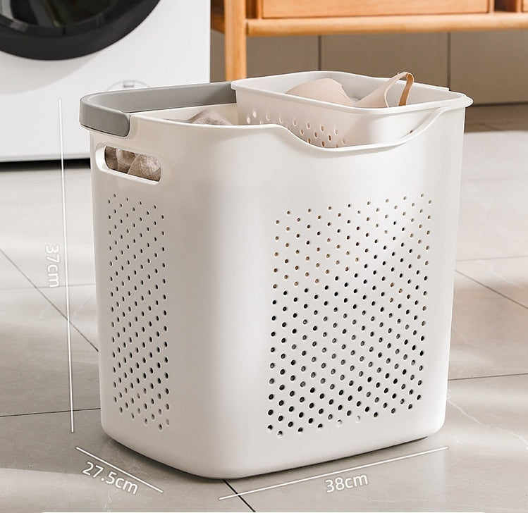 Japanese Style Durable Breathable Laundry Basket - Image 6