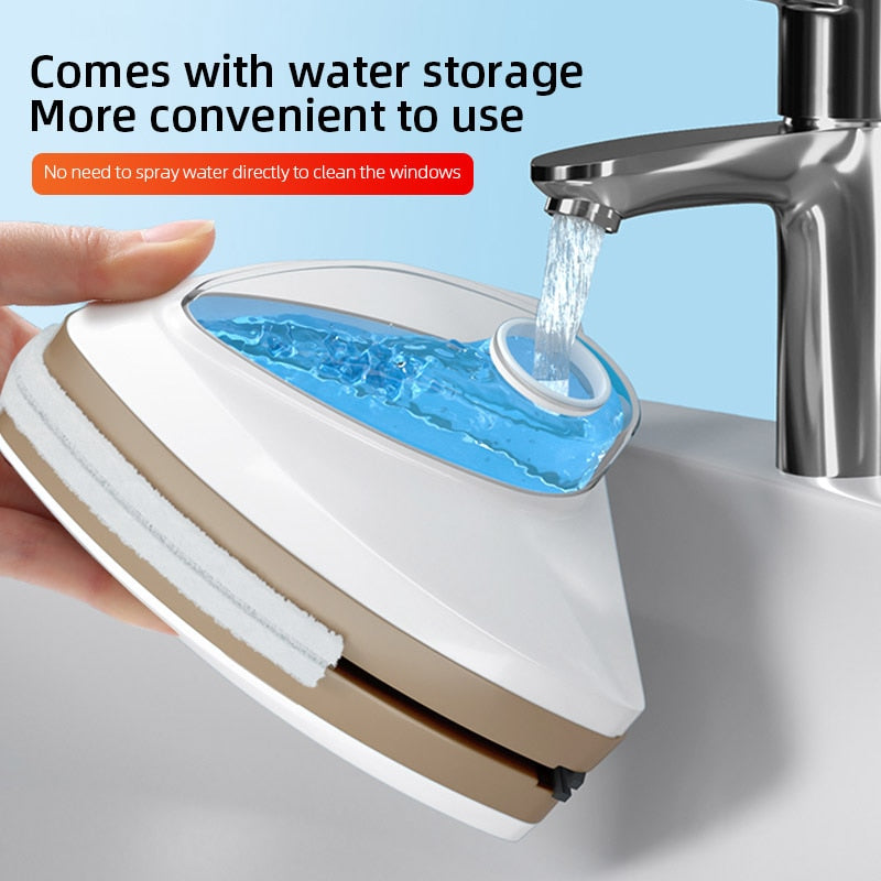 Automatic Water Discharge Magnetic Window Cleaner Gadget - Image 3