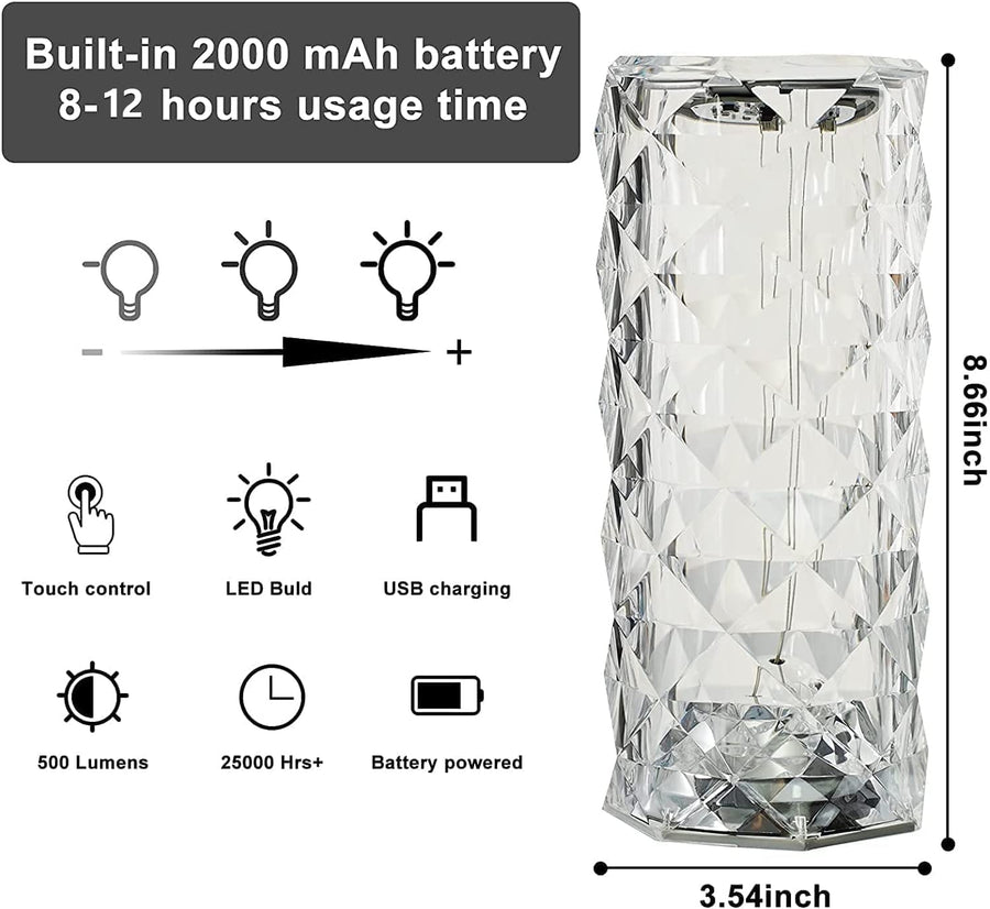 Elegant Atmosphere Crystal Night Light - Image 7