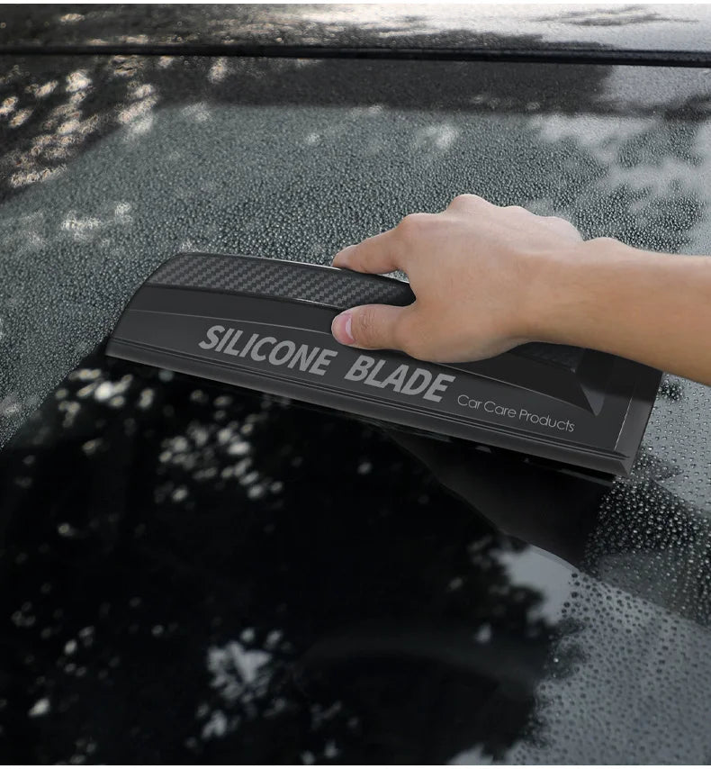 Non-Scratch Soft Silicone Quick Car Window Wiper - Image 1
