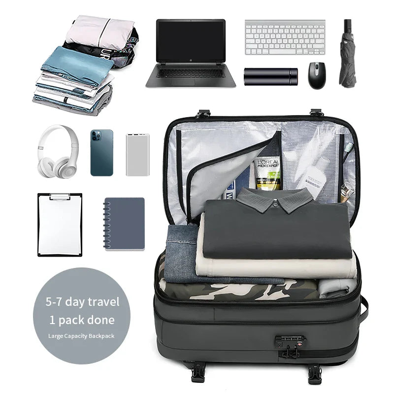 Ninja Trail Stealth Anti-Theft Travel Backpack - Image 4