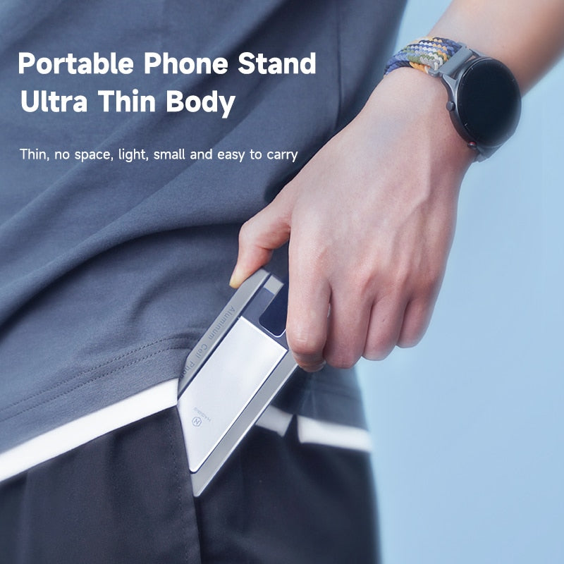 Simple Metalic Foldable Phone Holder - Image 4