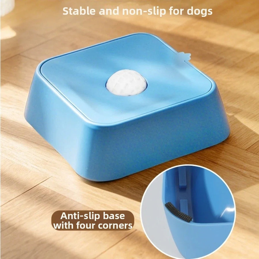 Snack Wheel Rotating Slow Feeder Pet Bowl