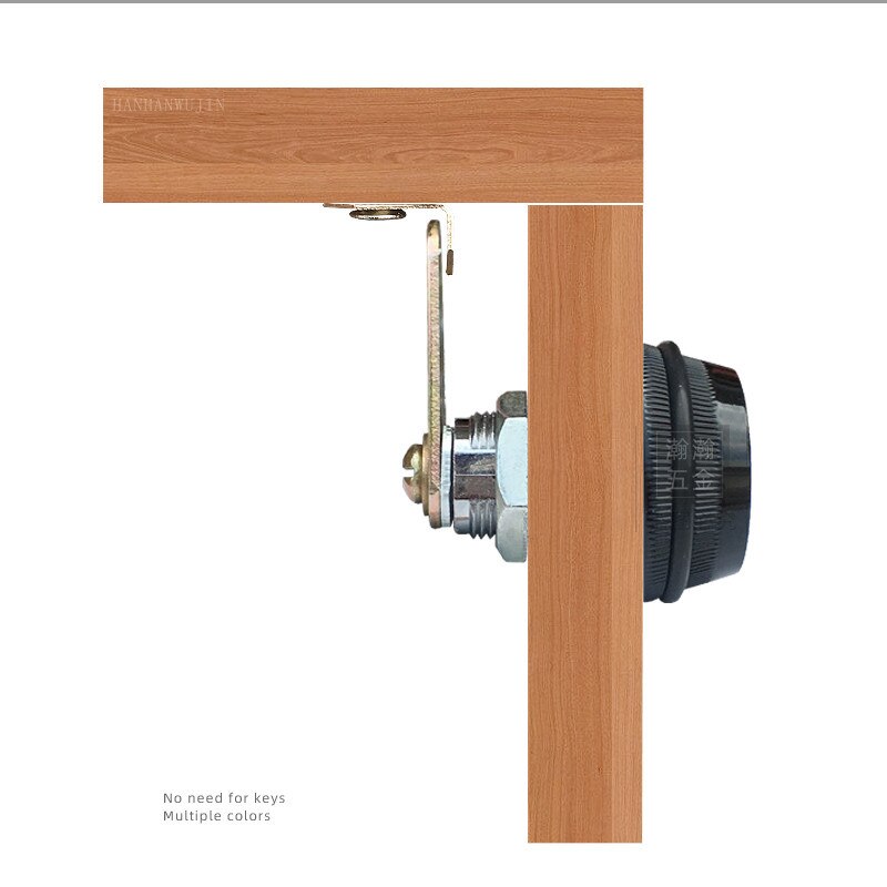 3-Digit Mechanical Password Cabinet Lock - Image 3