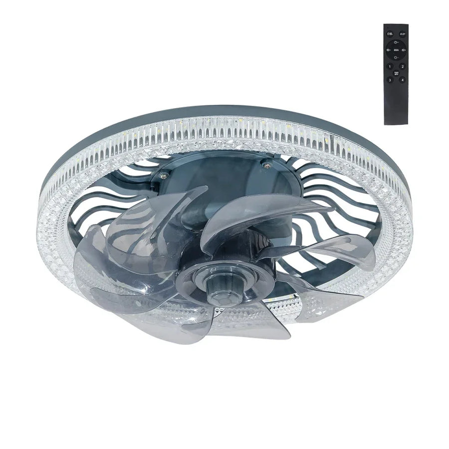 3in1 Remote Control Noise-Free Noise Elegant Fan Lamp - Image 7